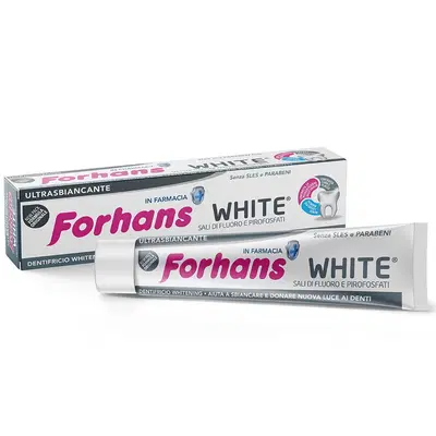 FORHANS SP WHITE DENTIF 75ML FORHANS SP WHITE DENTIF 75ML