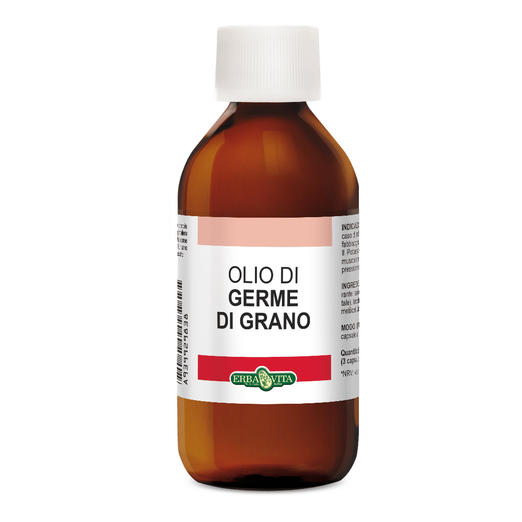 Integratore Erba Vita Olio Germe di Grano 100ml, Vitamina E