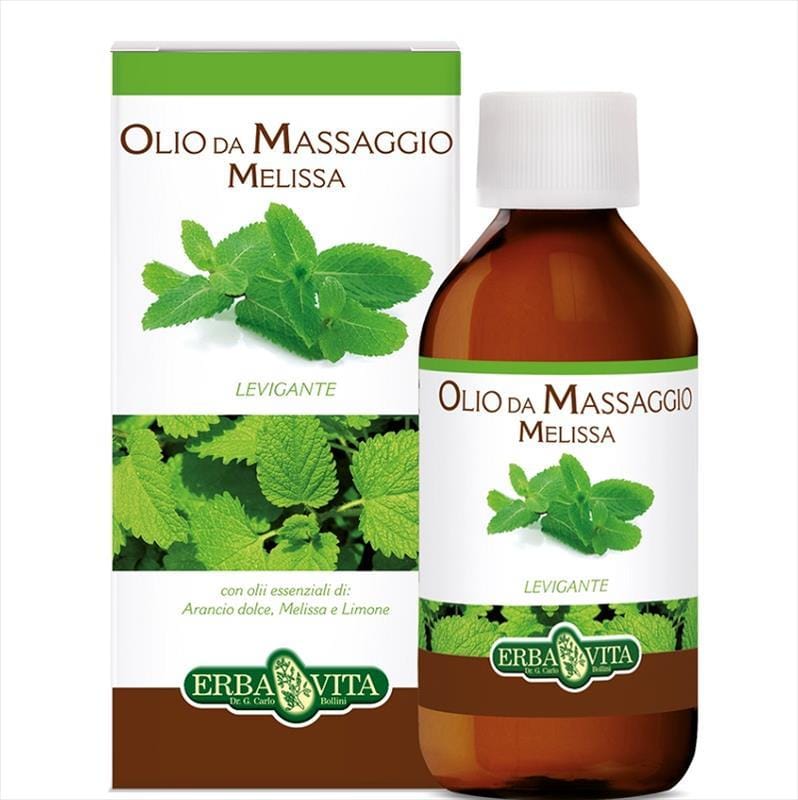 Olio da Massaggio alla Melissa con Mandorle Dolci, 250ml