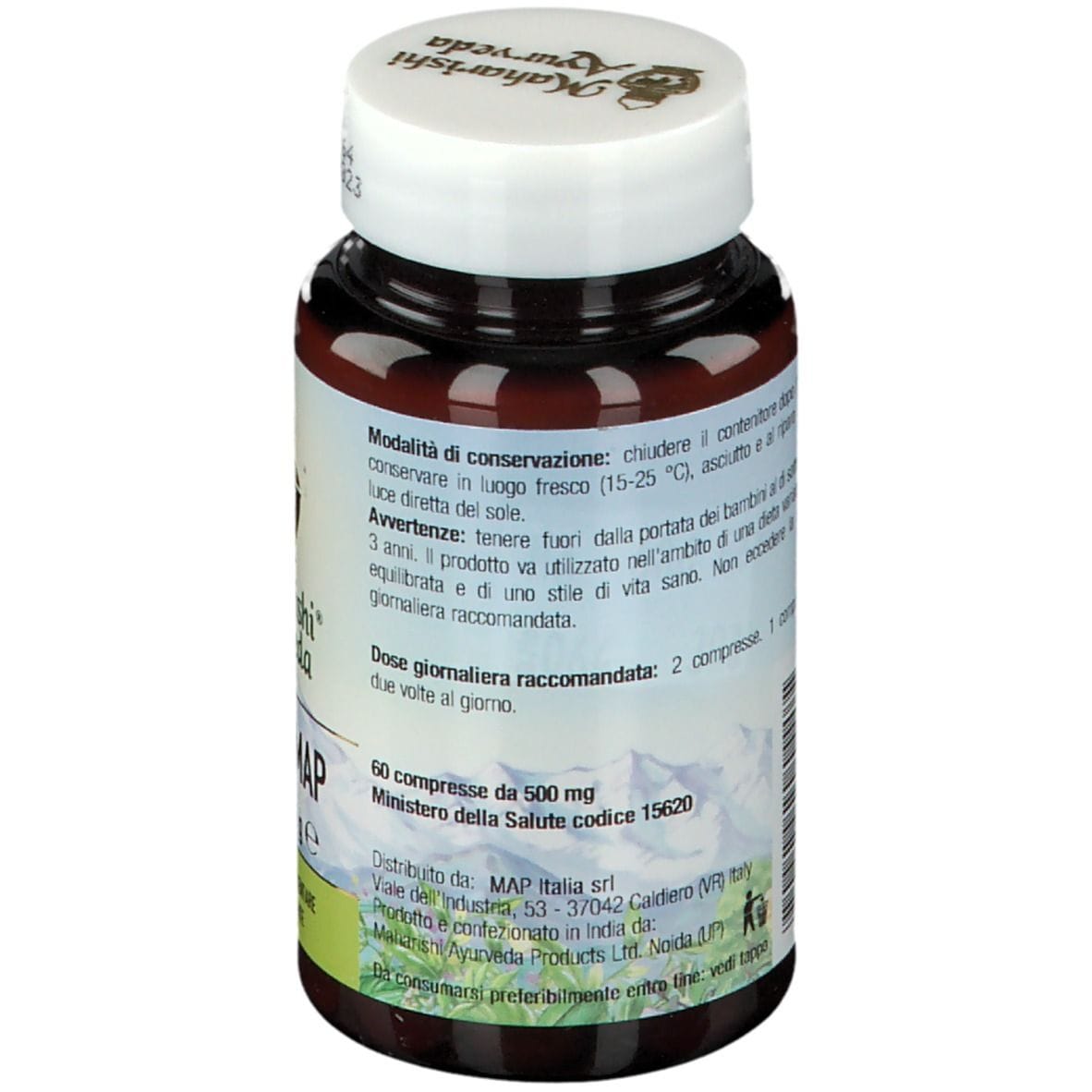 ASHVAMAP 60 COMPRESSE 30 G