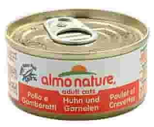 Cibo umido Almo Nature Pollo e Gamberetti per gatti 70g