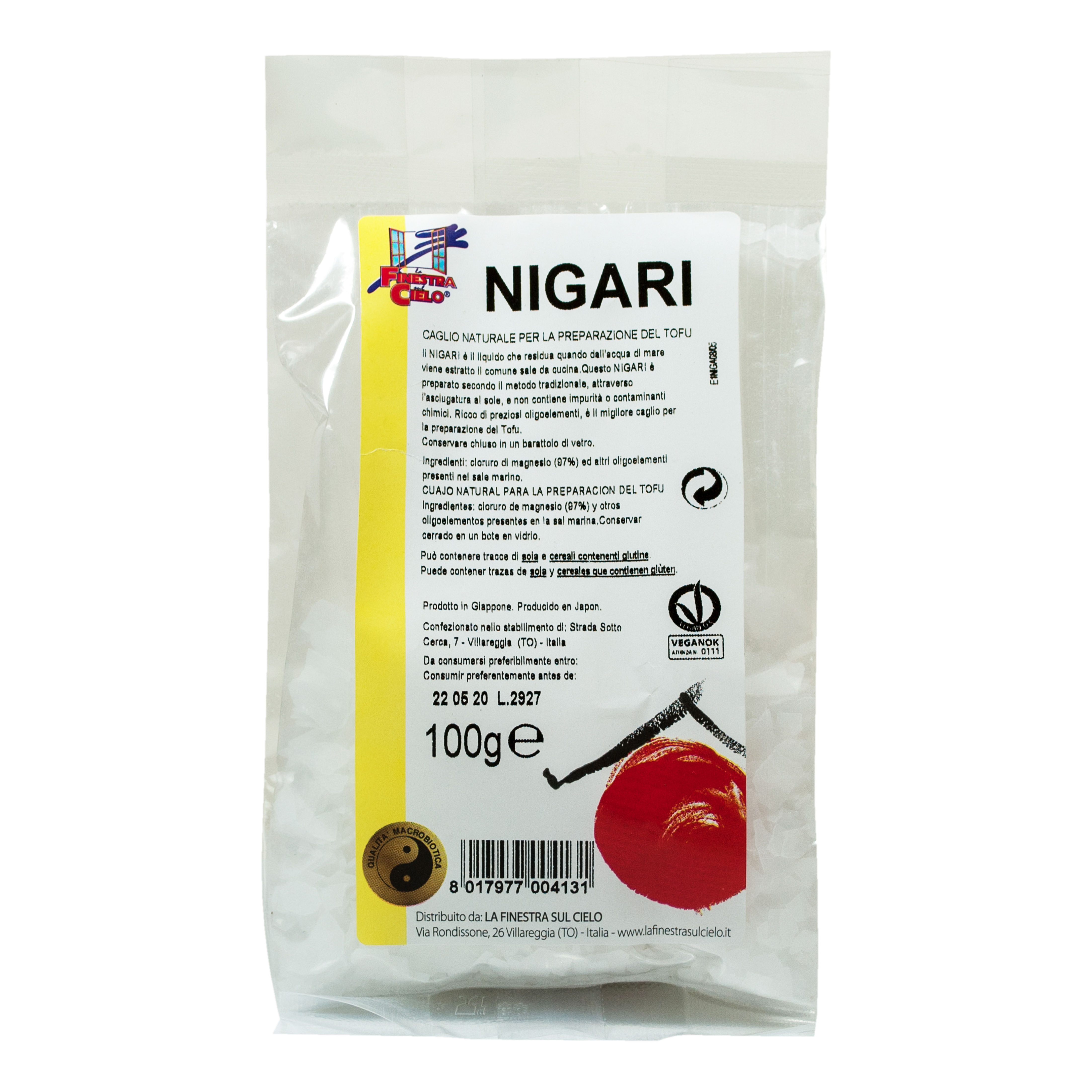 Nigari Caglio Per Tofu 100 G