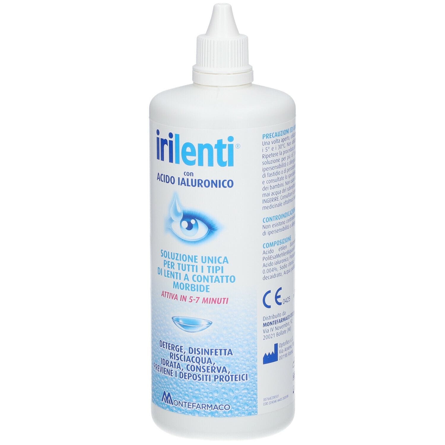 SOLUZIONE UNICA PER LENTI A CONTATTO IRILENTI 300ML