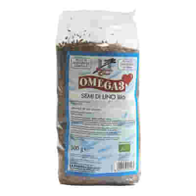 FSC OMEGA3 SEMI DI LINO BIO AD ALTO CONTENUTO DI FIBRA 500 G