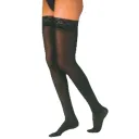 ALBERT ANDRE' ARTICOLO 438 CALZA AUTOREGGENTE A-G 70 DEN. MAGLIA RETE LYCRA MM HG 8-13 COLORE NERO TAGLIA 5