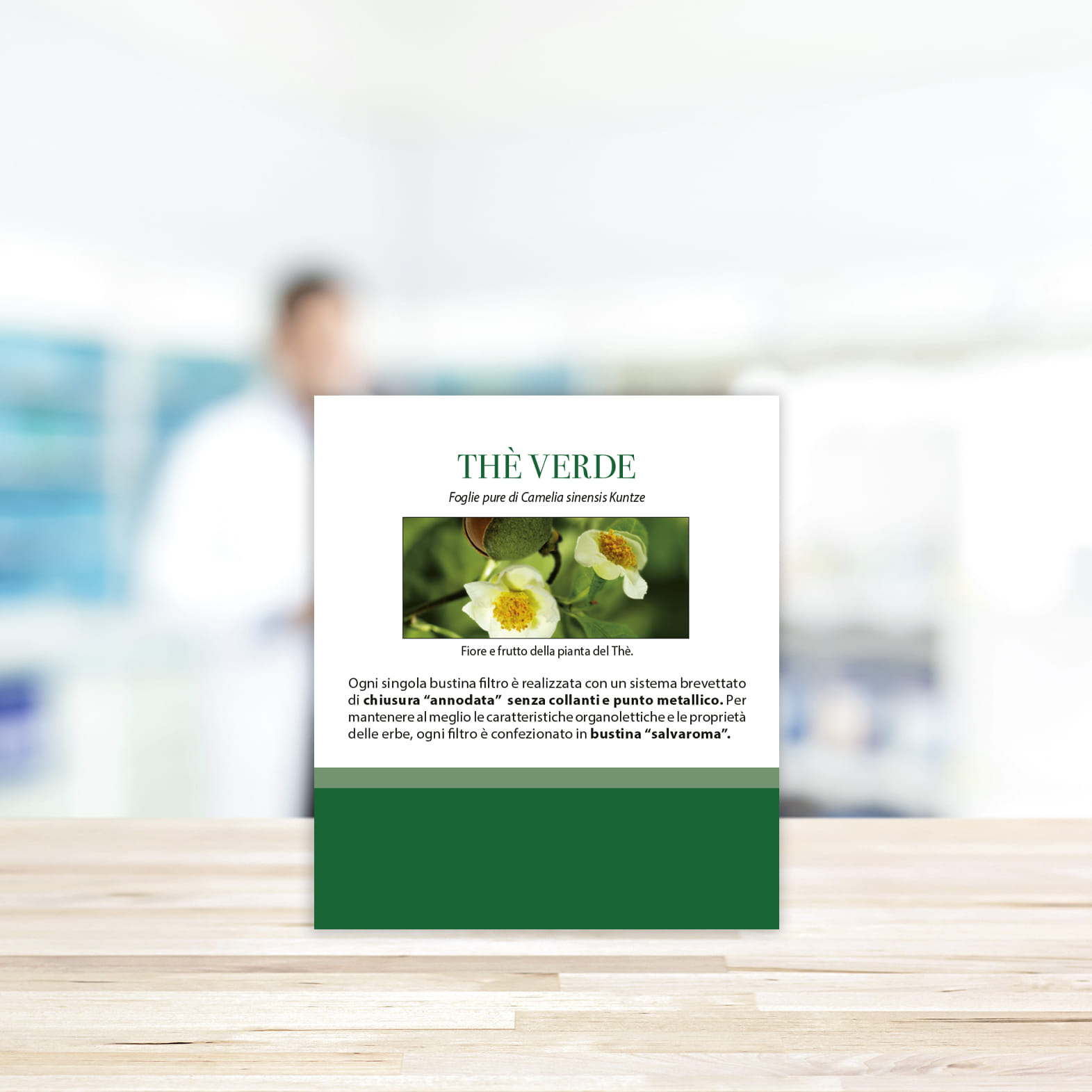 THE VERDE SENZA MENTA 20 BUSTE 2 G