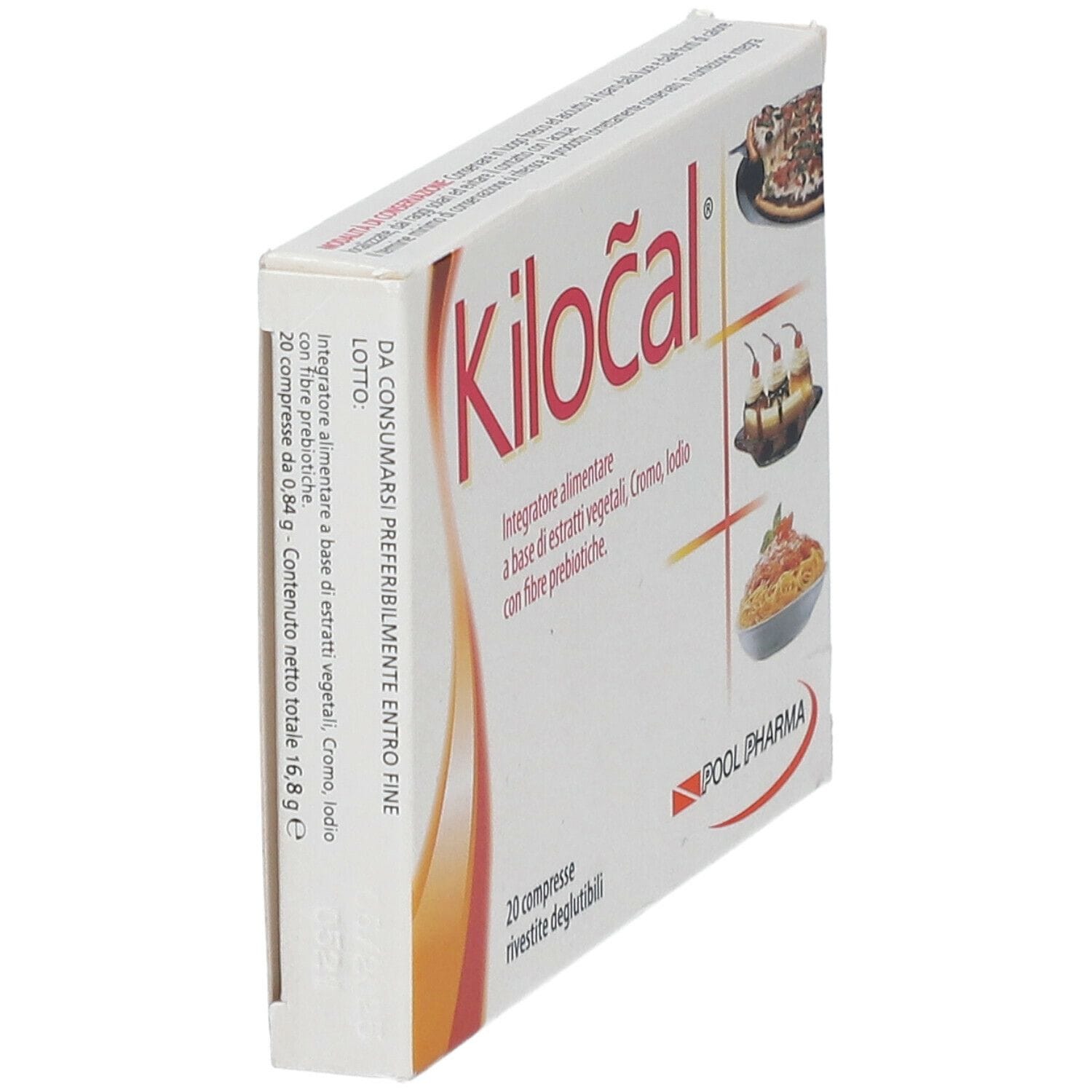 Integratore Kilocal per il metabolismo, 20 compresse