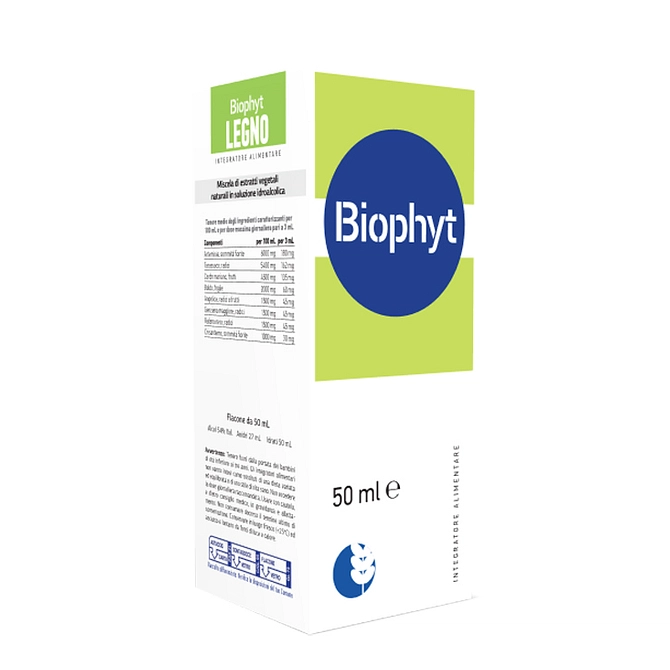 Biophyt Legno 50 Ml Soluzione Idroalcolica
