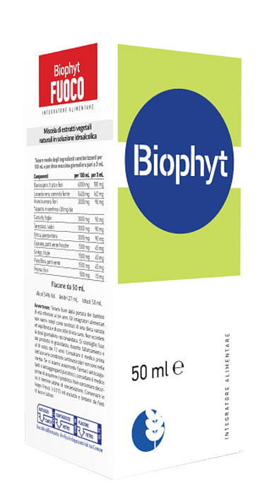 Biophyt Fuoco 50 Ml Soluzione Idroalcolica