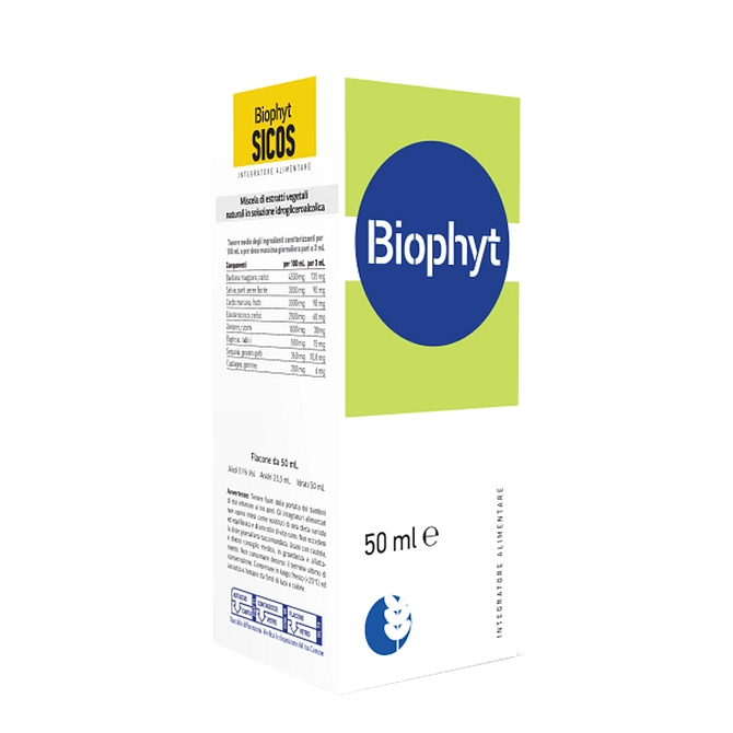 Biophyt Sicos 50 Ml Soluzione Idroalcolica