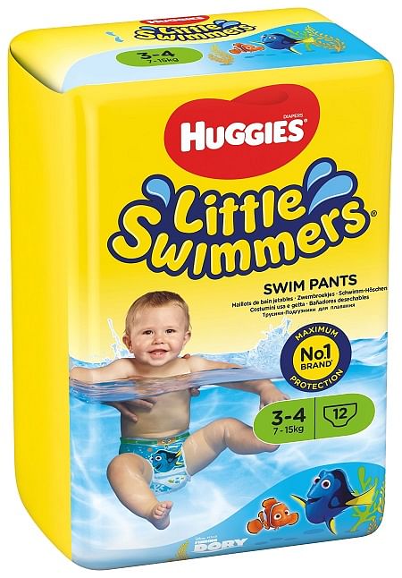 Huggies Little Swimmers 7/12 Kg 12 Pezzi