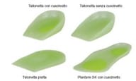 PLANTARE 3/4 CON CUSCINETTO E SCARICO METATARSALE PER SCARPE DAL NUMERO 45 AL NUMERO 46 PER METATARSALGIE E SPERONE CALCANEALE 1 PAIO
