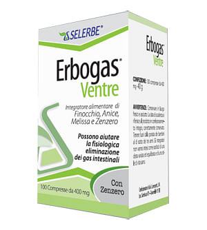 Erbogas Ventre 100 Compresse