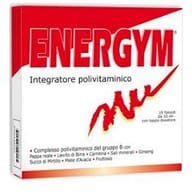 Integratore Energym con Vitamine B e Carnitina, 10 Flaconcini