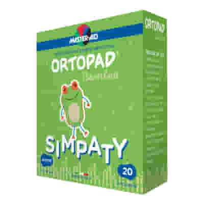 Cerotto oculare Ortopad Simpaty Junior per ortottica, 20 pz