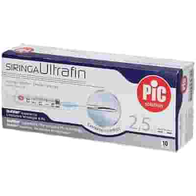 SIRINGA PIC STERILE MONOUSO CAPACITA' 2,5ML CON AGO GAUGE14 10 PEZZI