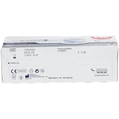 SIRINGA PIC ULTRAFINE 5 ML AGO 14 10 PEZZI SIRINGA PIC ULTRAFINE 5 ML AGO 14 10 PEZZI