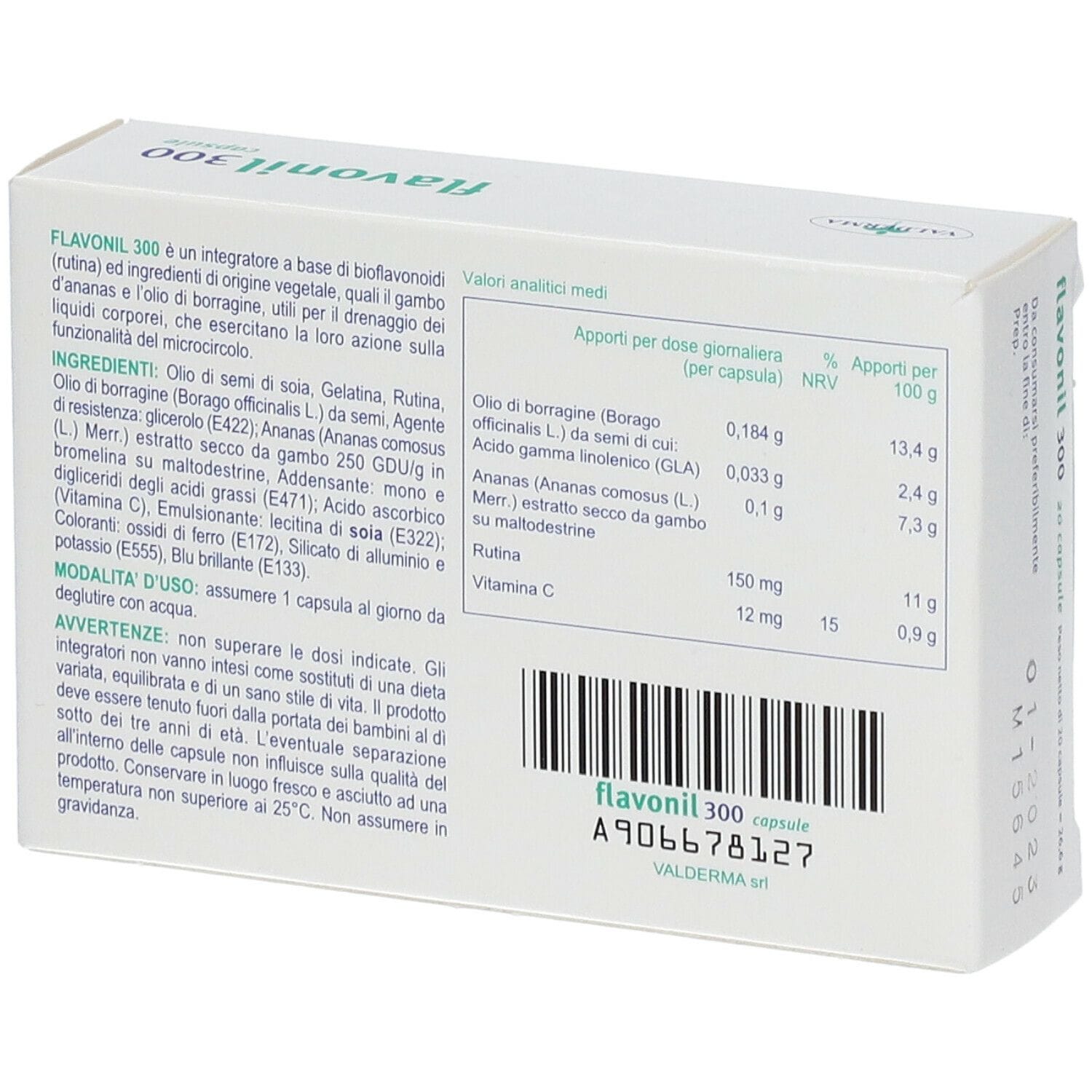 FLAVONIL 300 20 CAPSULE