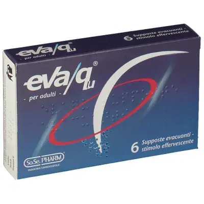 EVA QU 6 SUPPOSTE AD AZIONE EFFERVESCENTE EVA QU 6 SUPPOSTE AD AZIONE EFFERVESCENTE