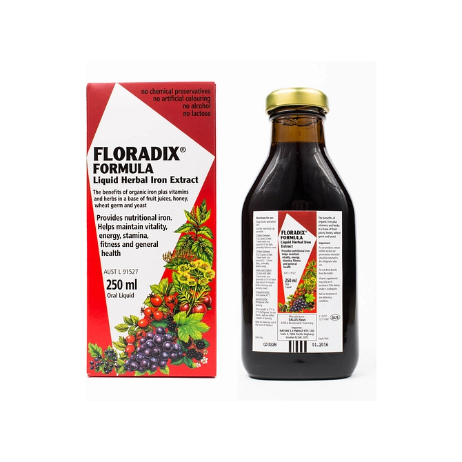 Floradix Ferro E Vitamine 250 Ml