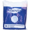 MUTANDINA ELASTICA RETTANGOLARE A RETE XXL 3 PEZZI