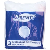 MUTANDINA ELASTICA RETTANGOLARE A RETE XXL 3 PEZZI