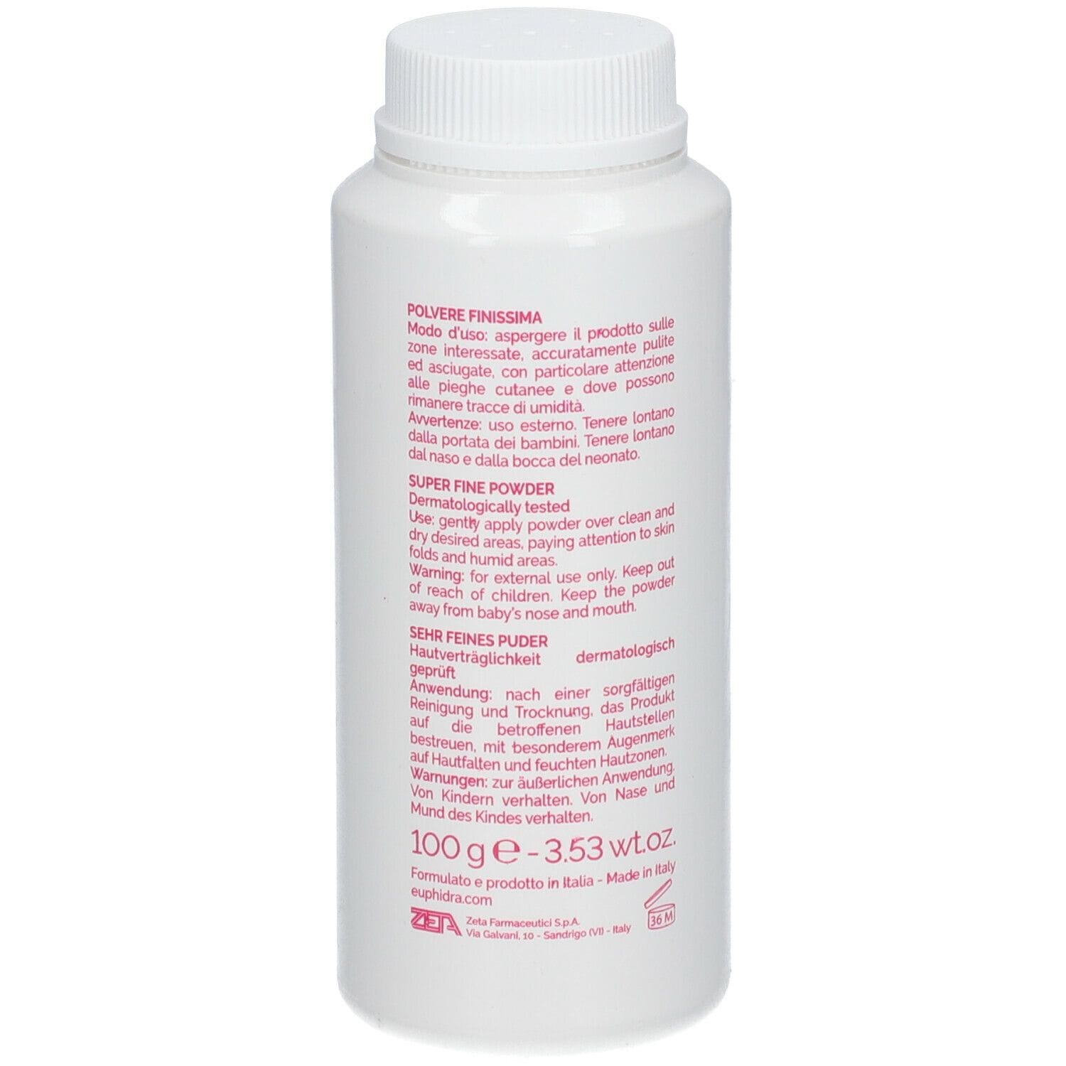 EUPHIDRA AMIDOMIO POLVERE FINISSIMA 100 G