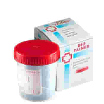 Contenitore urina BIO Tainer graduato con tappo a vite 120ml