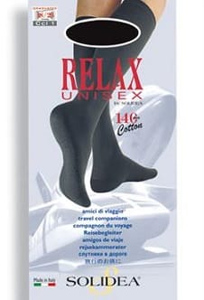 Relax Unisex 140 Gambaletto Cotton Nero 3