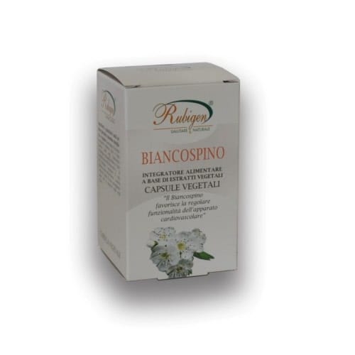 Integratore Rubigen Biancospino, 100 compresse alle erbe