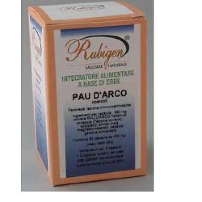 Integratore Rubigen Pau D'Arco per le difese, 60 capsule