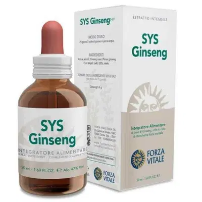 SYS GINSENG ROSSO GOCCE 50 ML SYS GINSENG ROSSO GOCCE 50 ML
