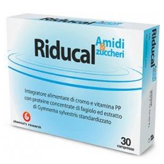 Riducal Amidi & Zuccheri 30 Compresse