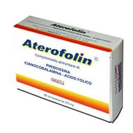 Integratore Aterofolin con acido folico, B6 e B12, 60 compresse