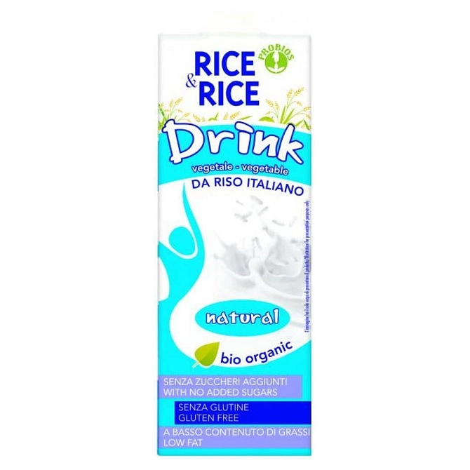 Rice&Rice Bevanda Di Riso Al Naturale 1 Litro