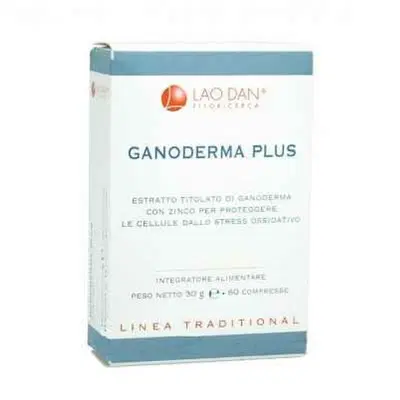 GANODERMA PLUS 60 COMPRESSE GANODERMA PLUS 60 COMPRESSE