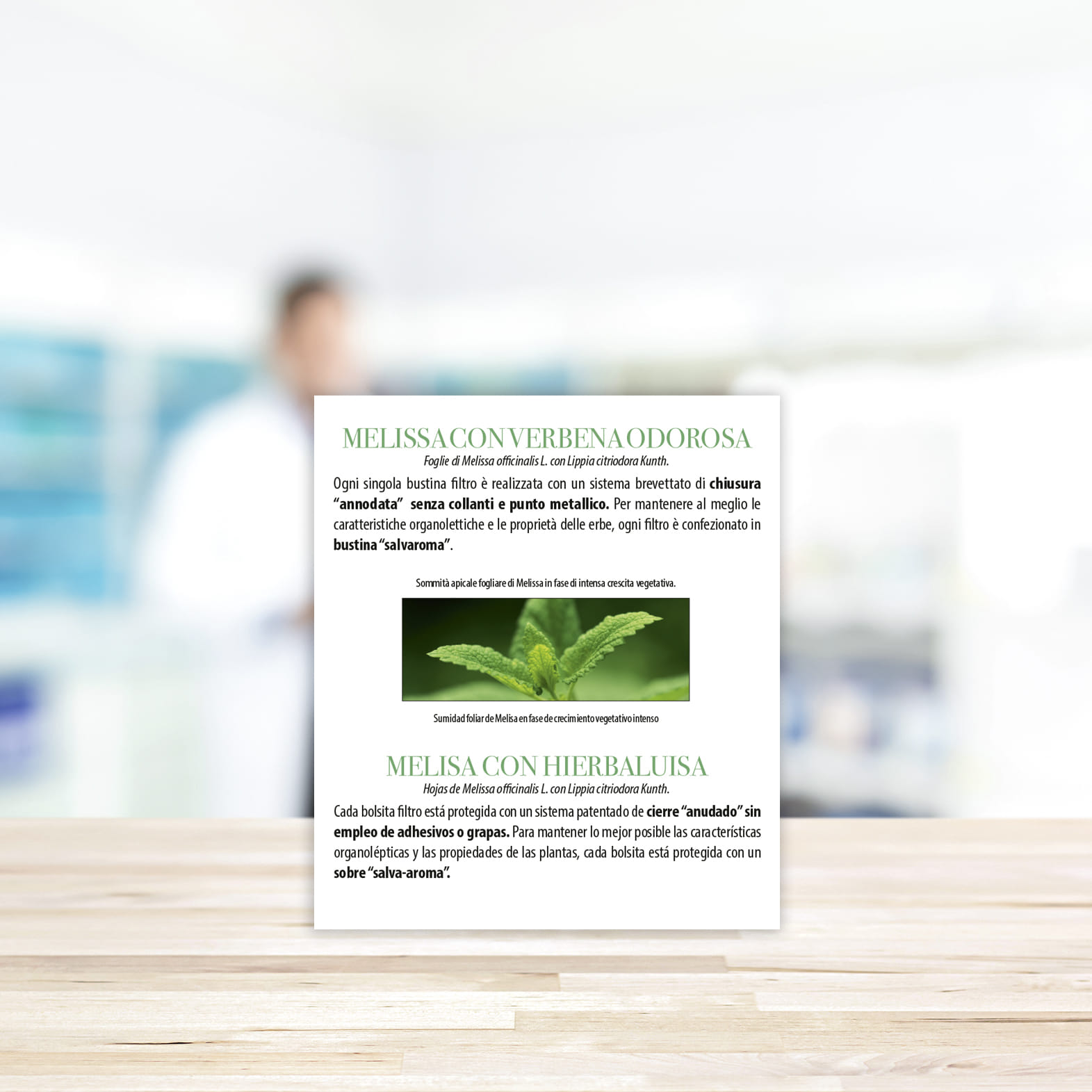 MELISSA TISANA 20 BUSTINE DA 1,4 G L'UNA