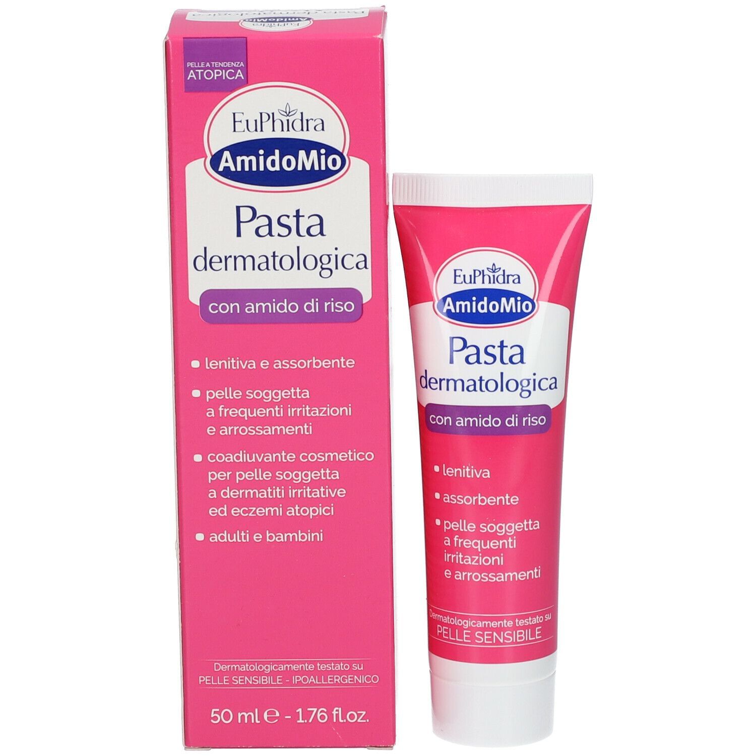EUPHIDRA AMIDOMIO PASTA DERMATOLOGICA 50 ML