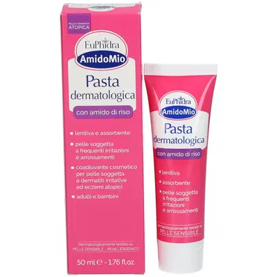 EUPHIDRA AMIDOMIO PASTA DERMATOLOGICA 50 ML EUPHIDRA AMIDOMIO PASTA DERMATOLOGICA 50 ML