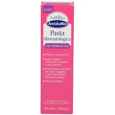 EUPHIDRA AMIDOMIO PASTA DERMATOLOGICA 50 ML EUPHIDRA AMIDOMIO PASTA DERMATOLOGICA 50 ML