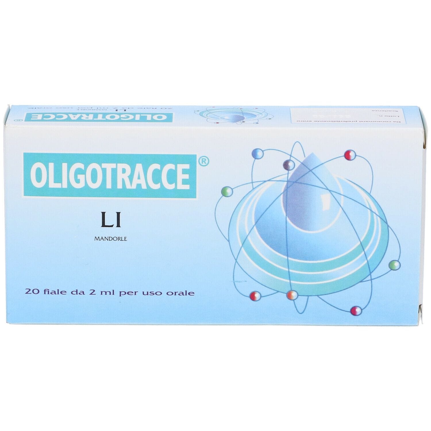 Integratore Oligotracce Litio, 20 fiale da 2ml