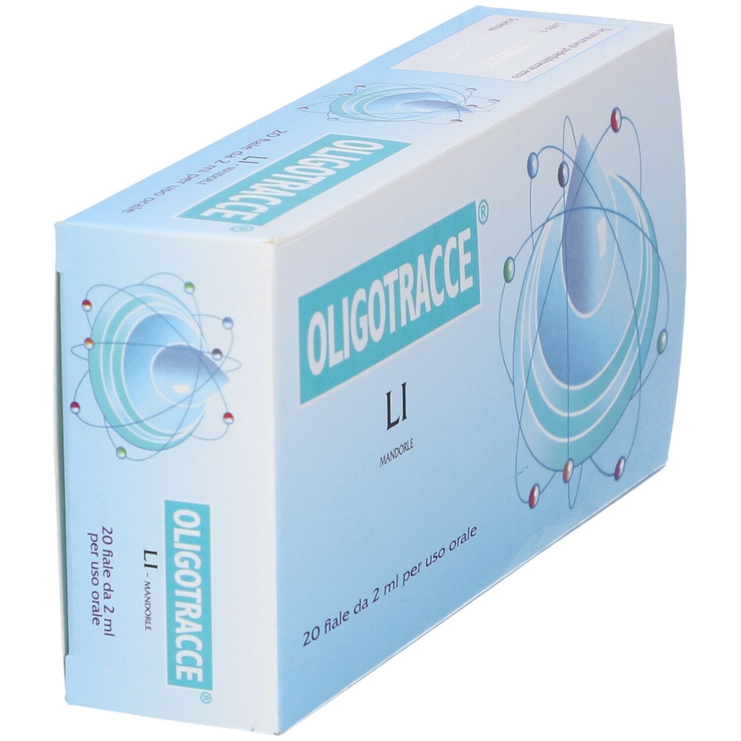 Integratore Oligotracce Litio, 20 fiale da 2ml