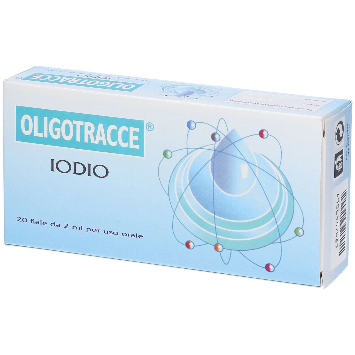 Oligotracce Iodio 20 Fiale 2 Ml