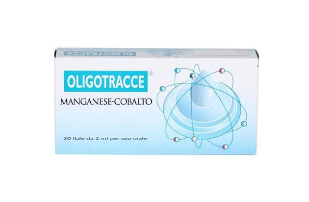 Oligotracce Manganese Cobalto 20 Fiale 2 Ml