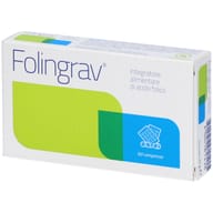 Integratore Folingrav acido folico gravidanza, 60 compresse