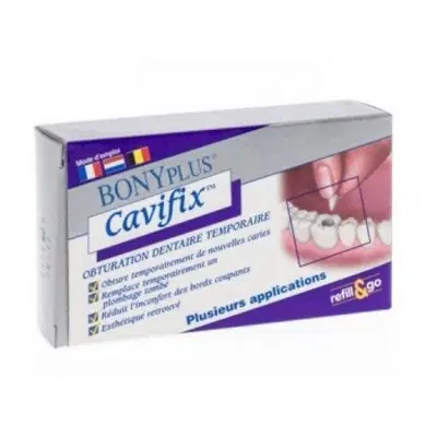 BONYPLUS CAVIFIX OTTURAZIONE DENTARIA TEMPORANEA KIT BONYPLUS CAVIFIX OTTURAZIONE DENTARIA TEMPORANEA KIT