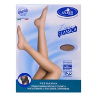 SAUBER COLLANT PREMAMAN 140 DENARI MAGLIA MICRORETE NEUTRO BEIGE 5 LINEA CLASSICA