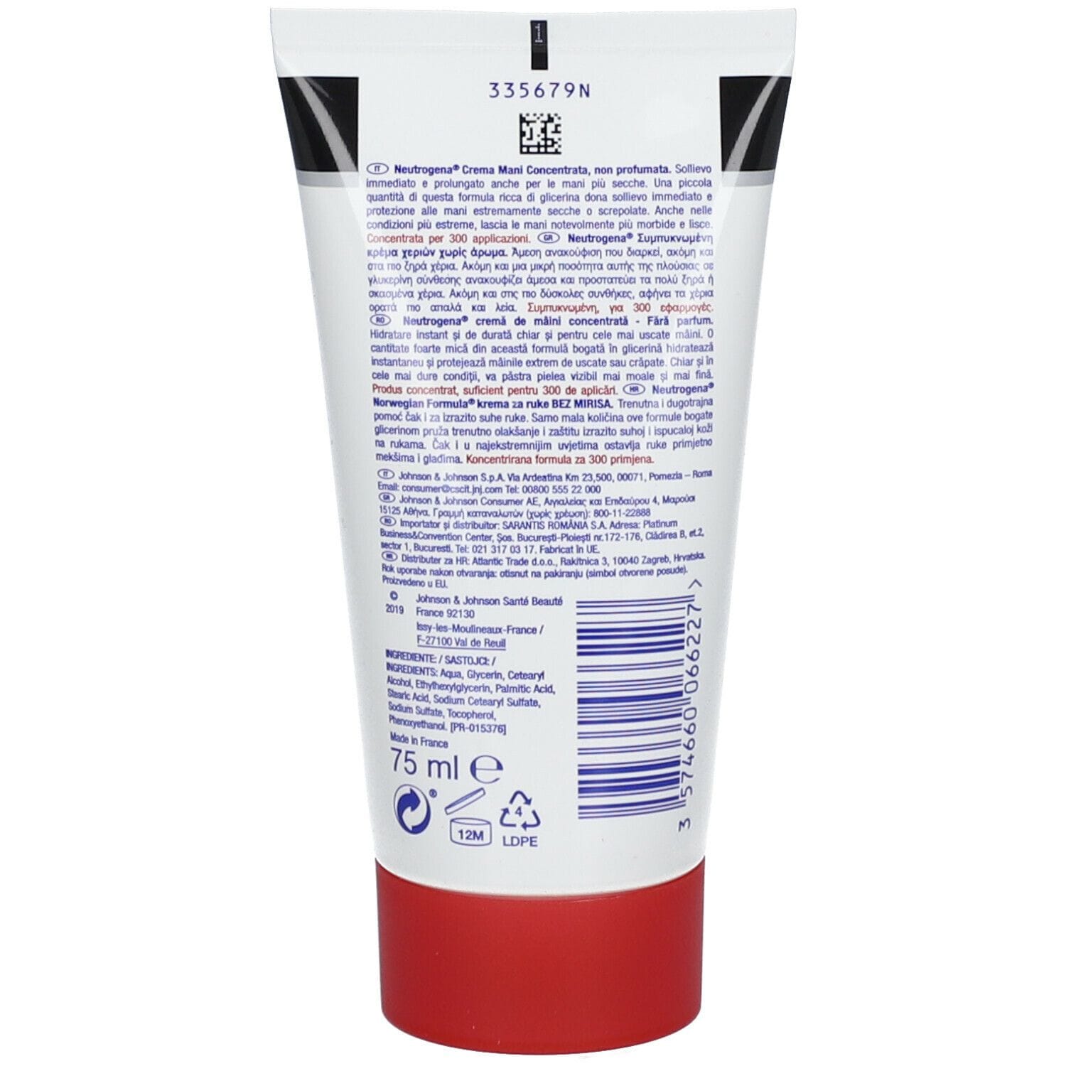 NEUTROGENA MANI CREMA MANI NON PROFUMATA 75 ML