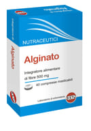 ALGINATO 40 COMPRESSE MASTICABILI CON ZUCCHERO ED EDULCORANTE SENZA GLUTINE