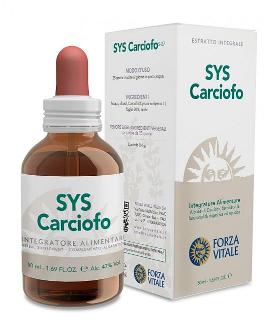 Sys Carciofo Gocce 50 Ml